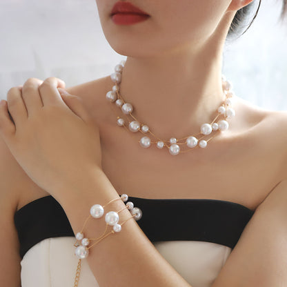 Delicate Artisan Pearl Bracelet