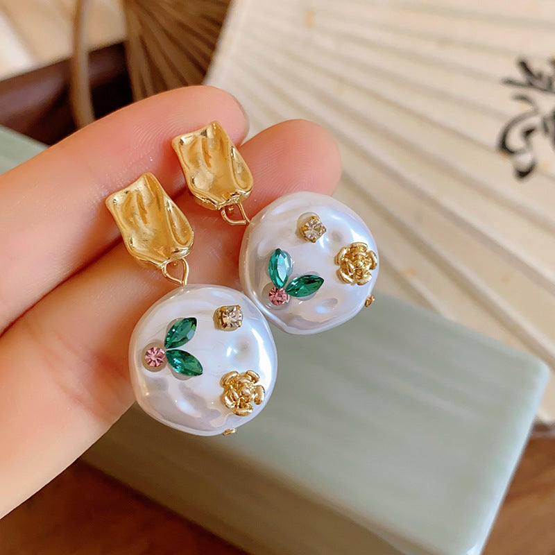 Vintage Handmade Pearl Earring