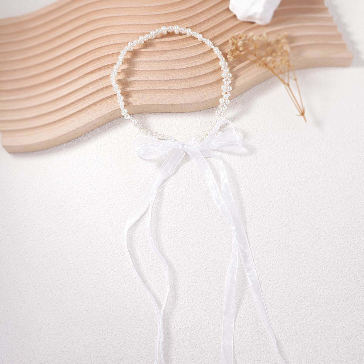 Delicate Artisan Pearl Necklace
