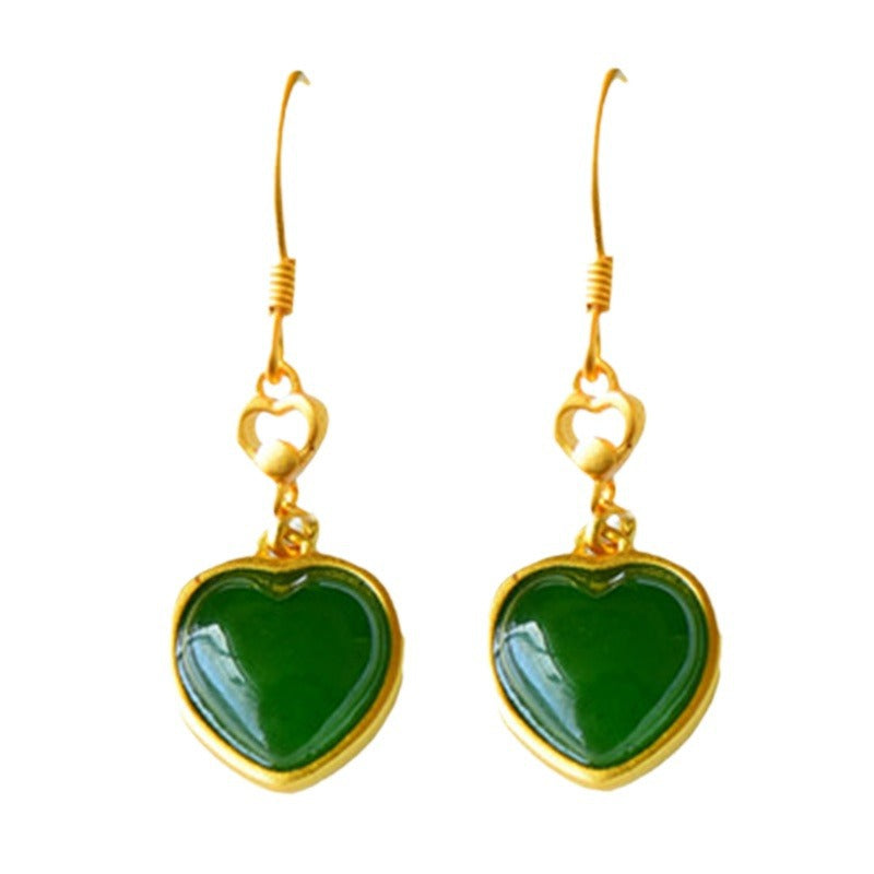 Delicate Artisan Gold Earring