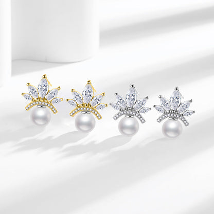 Beautiful Pearl Earring with Unique Style