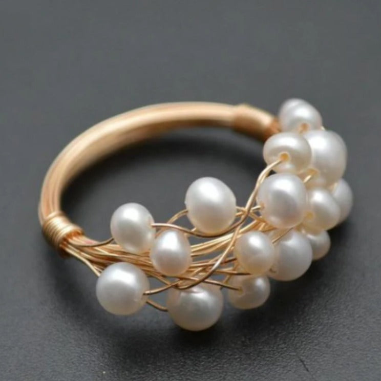 Stunning Pearl Ring for Daily Wear