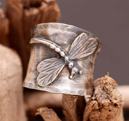 Delicate Artisan Silver Ring