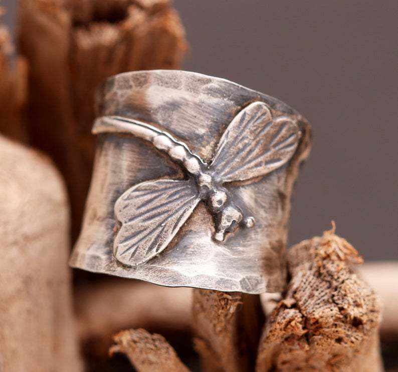 Delicate Artisan Silver Ring