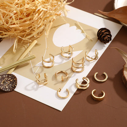 Beautiful Gold Set with Unique Style