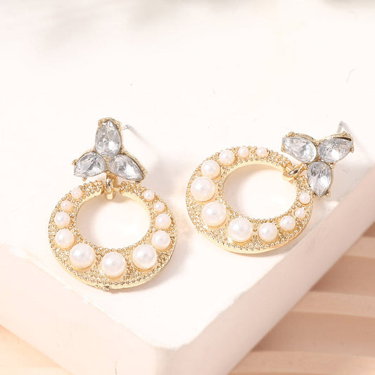 Vintage Handmade Gold Earring
