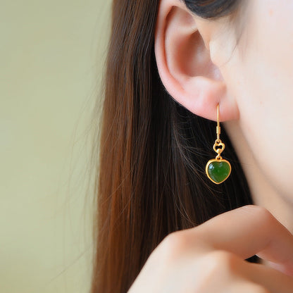 Delicate Artisan Gold Earring