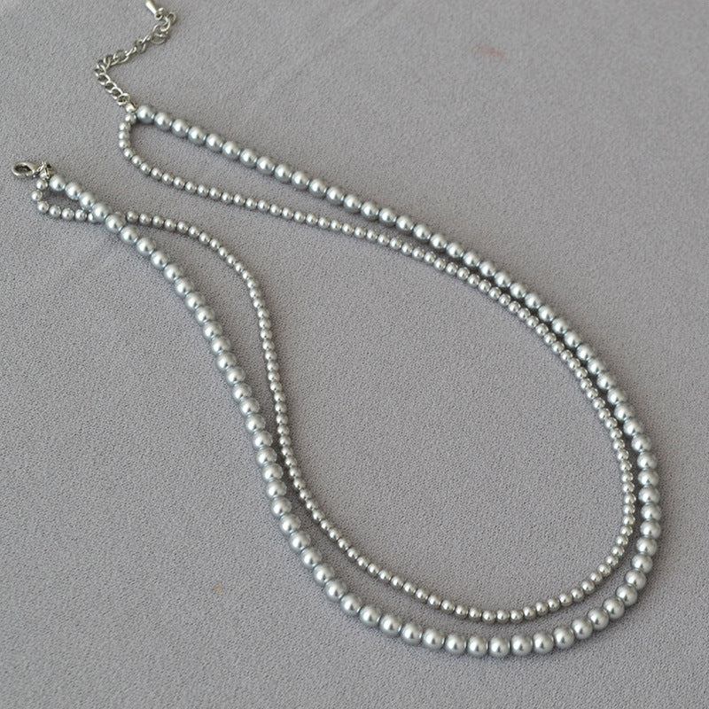 Delicate Artisan Pearl Necklace