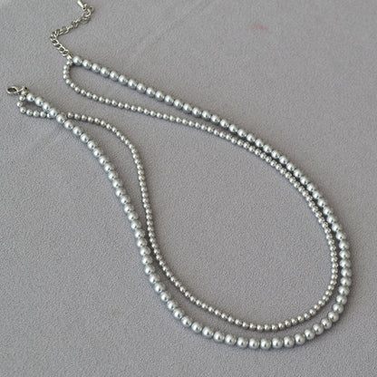 Delicate Artisan Pearl Necklace