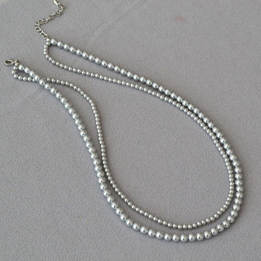 Delicate Artisan Pearl Necklace