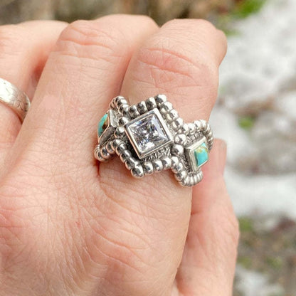 Delicate Artisan Silver Ring