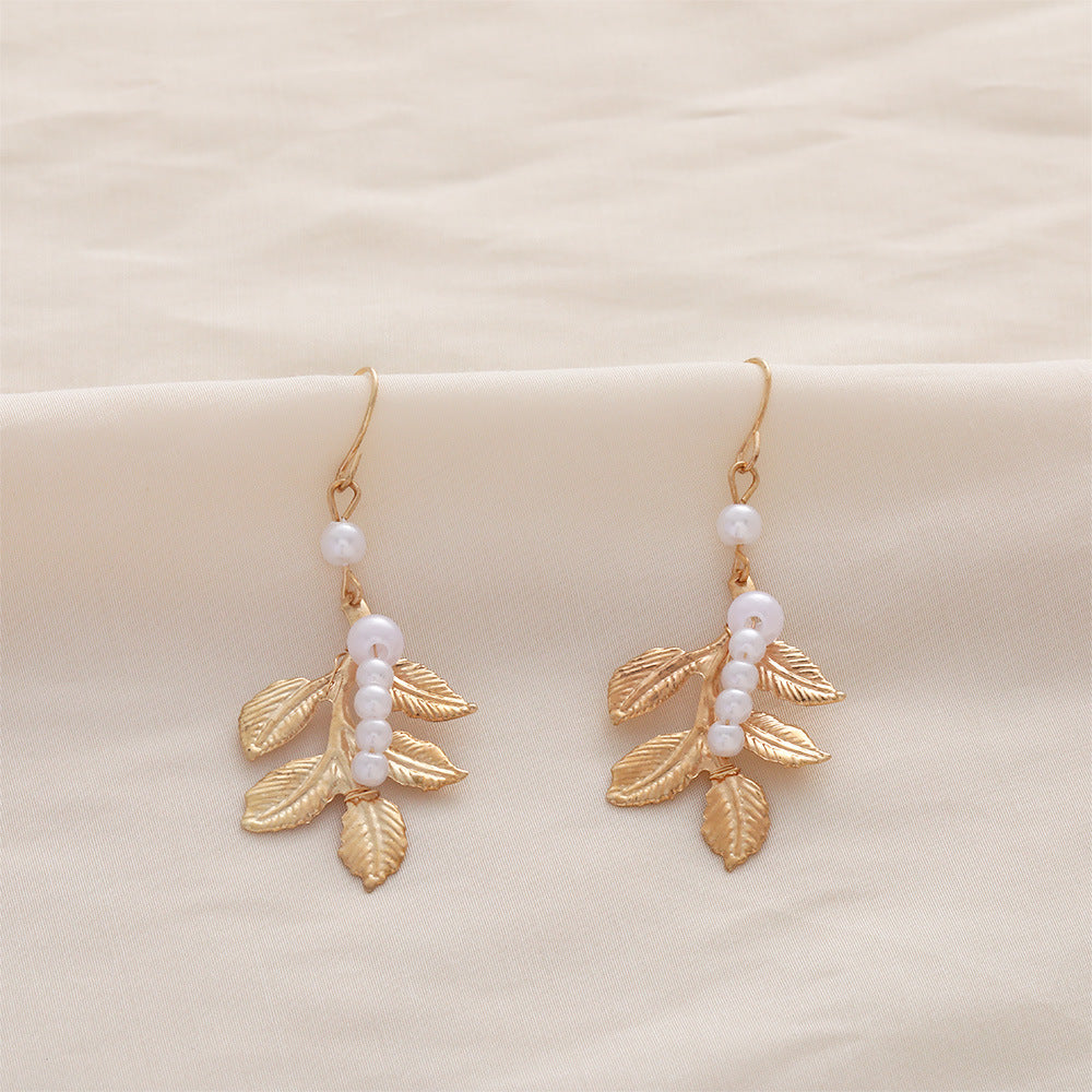 Delicate Artisan Pearl Earring