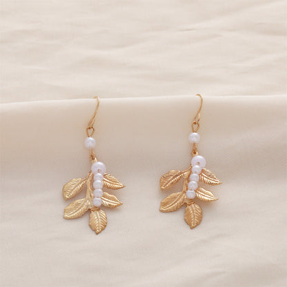 Delicate Artisan Pearl Earring