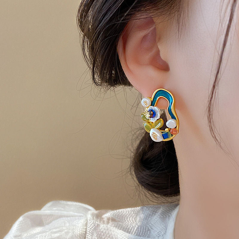 Romantic Pearl Earring for Special Moments