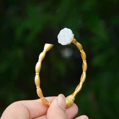 Vintage Handmade Gold Bracelet
