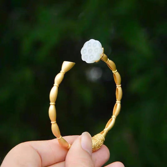 Vintage Handmade Gold Bracelet