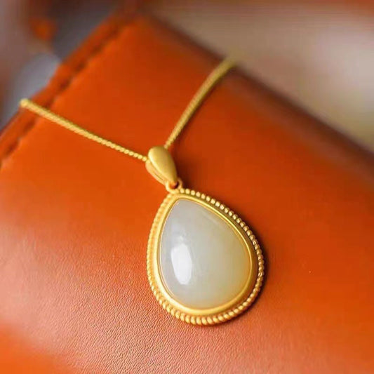 Vintage Handmade Gold Necklace