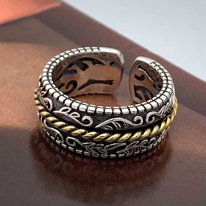 Beautiful Silver Ring with Unique Style