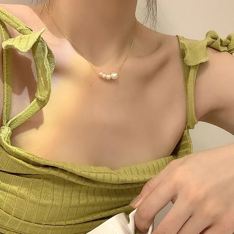 Vintage Handmade Pearl Necklace