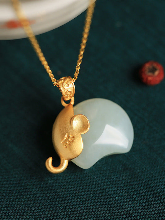 Delicate Artisan Gold Necklace