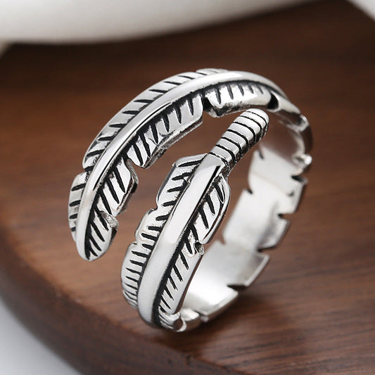 Beautiful Silver Ring with Unique Style