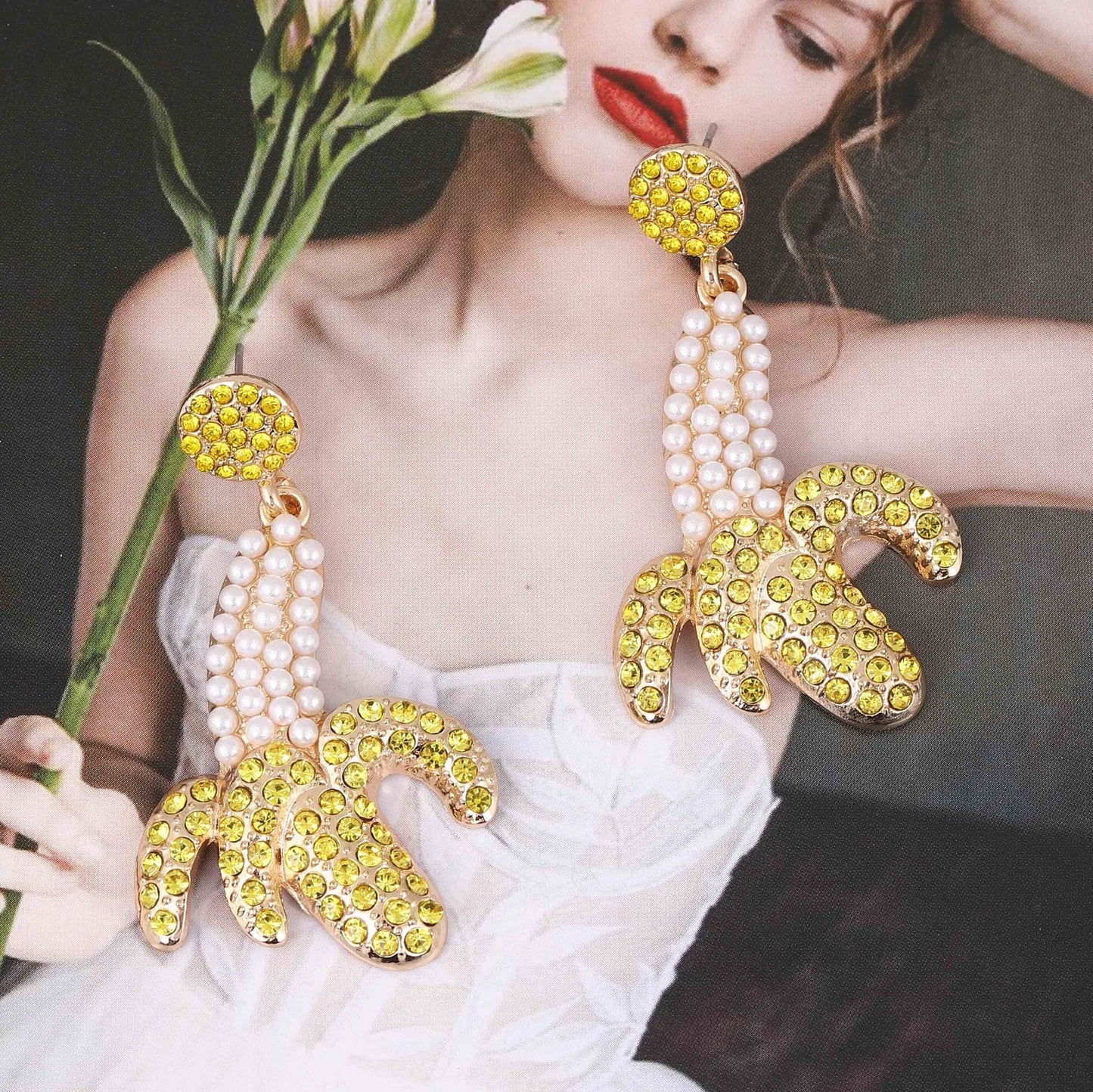 Delicate Artisan Pearl Earring