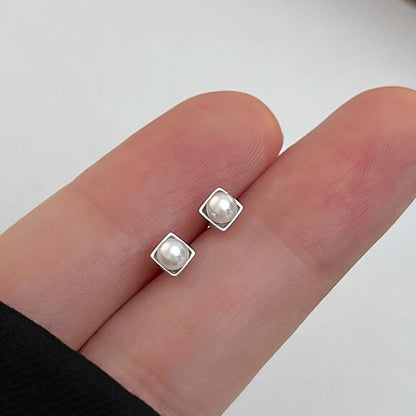 Delicate Artisan Pearl Earring