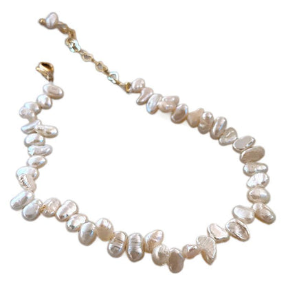 Delicate Artisan Pearl Bracelet