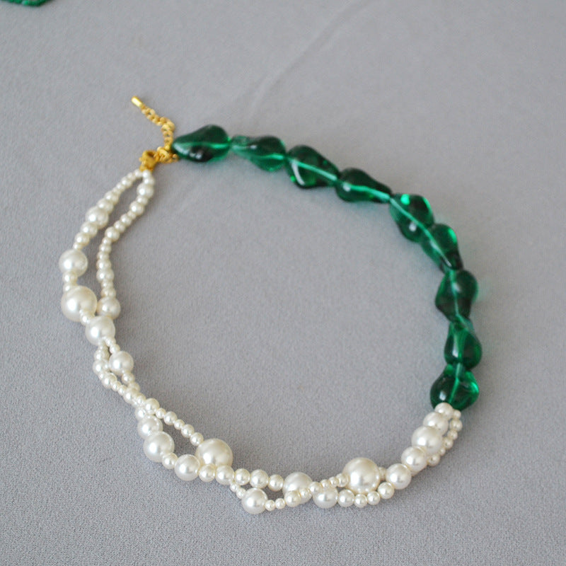 Vintage Handmade Pearl Necklace