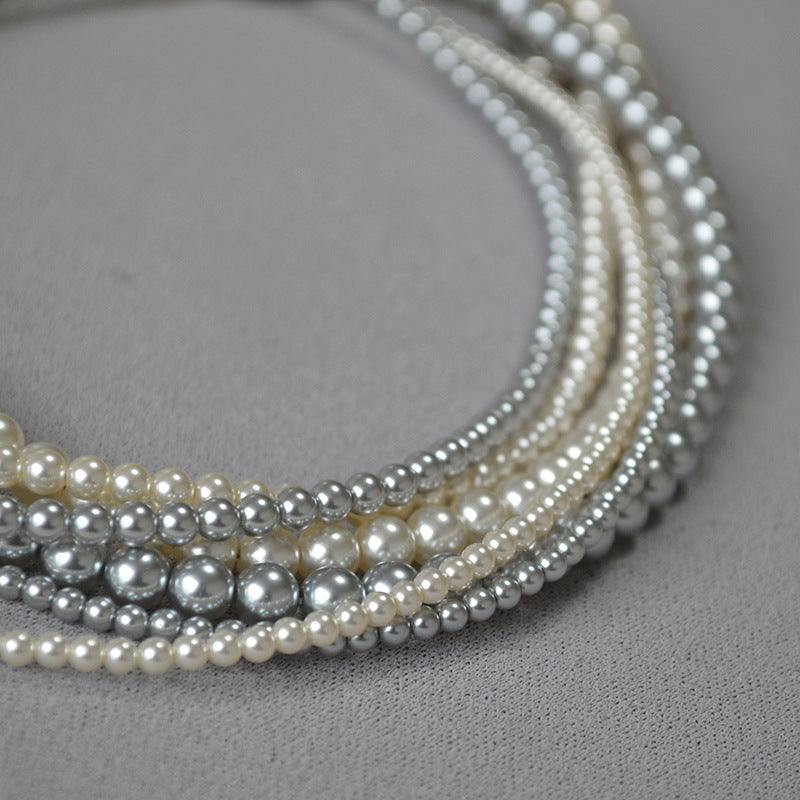 Vintage Handmade Pearl Necklace