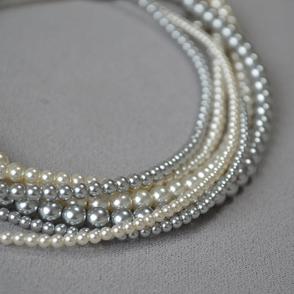 Vintage Handmade Pearl Necklace