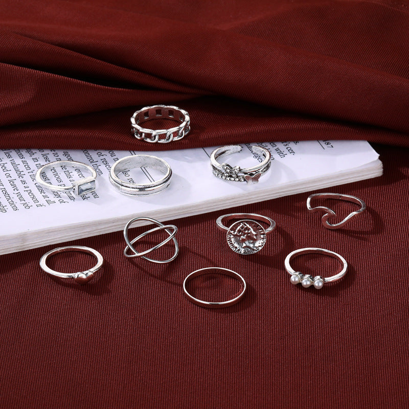 Beautiful Pearl Set with Unique Style
