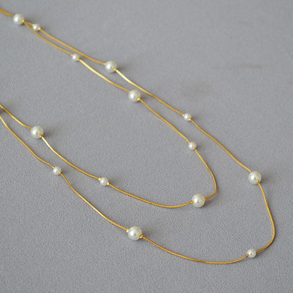 Romantic Pearl Necklace for Special Moments