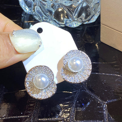 Delicate Artisan Pearl Earring