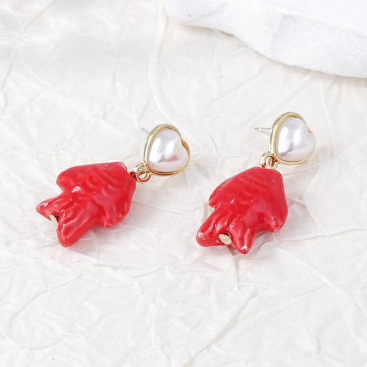 Vintage Handmade Pearl Earring