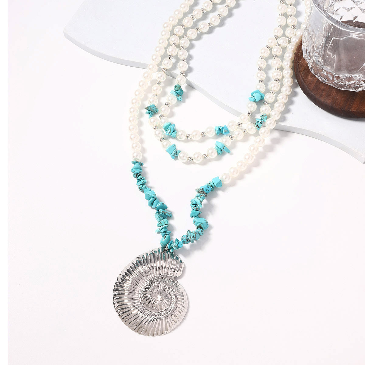 Delicate Artisan Pearl Necklace