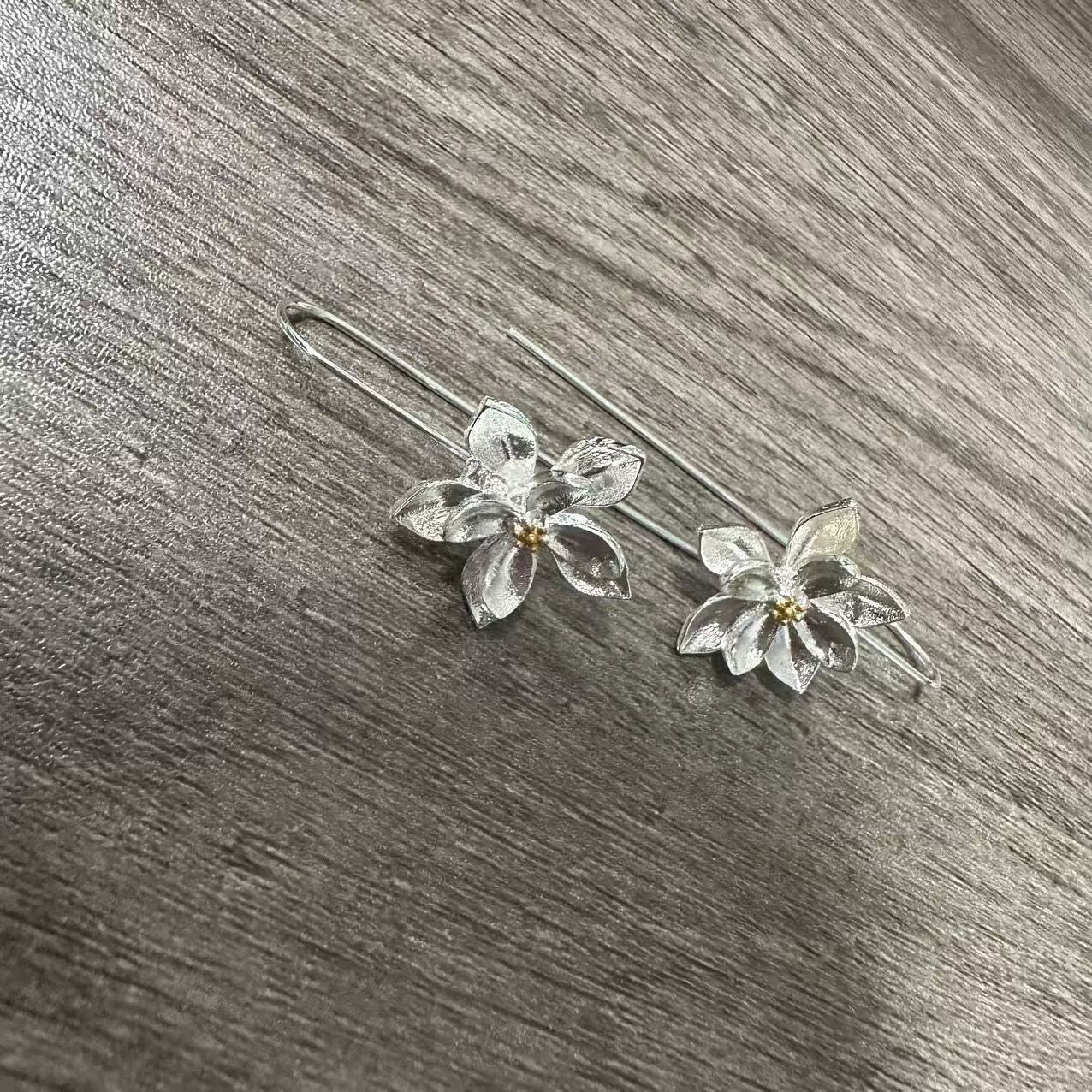 Classic Silver Earring with Timeless Appeal