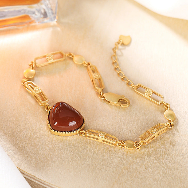 Vintage Handmade Gold Bracelet