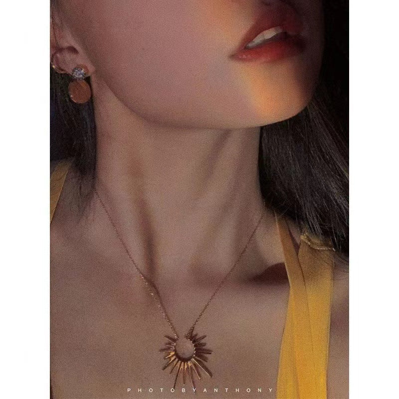 Vintage Handmade Gold Necklace