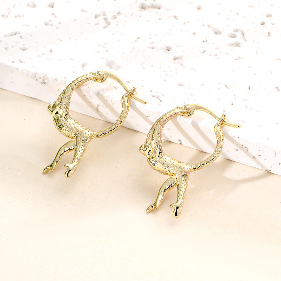 Delicate Artisan Silver Earring