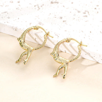 Delicate Artisan Silver Earring
