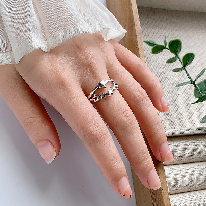 Romantic Silver Ring for Special Moments