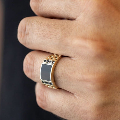 Beautiful Gold Ring with Unique Style
