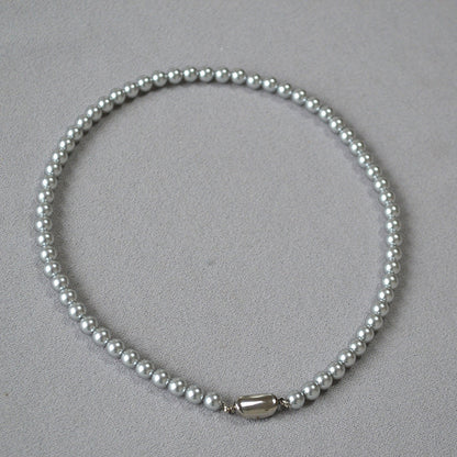 Vintage Handmade Pearl Necklace