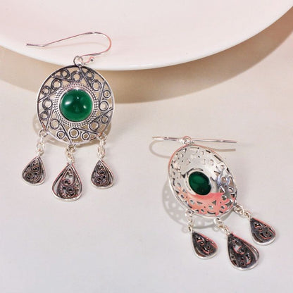 Beautiful Silver Earring with Unique Style