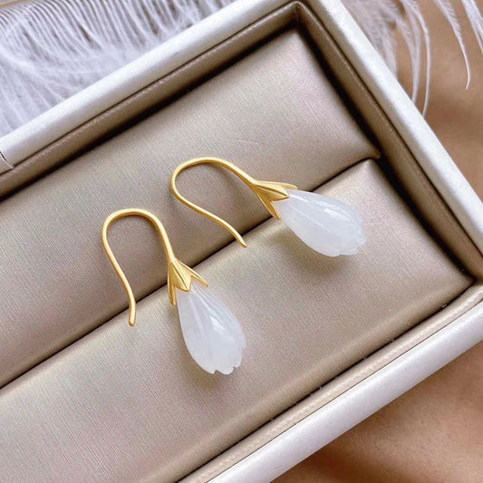 Vintage Handmade Gold Earring