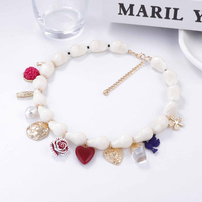Delicate Artisan Pearl Pendant