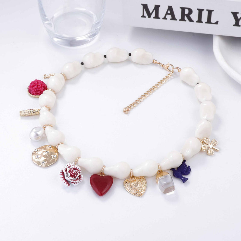 Delicate Artisan Pearl Pendant