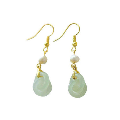 Vintage Handmade Gold Earring