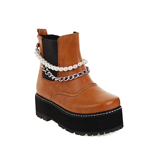 Classic Orthopedic Boots with Timeless Style